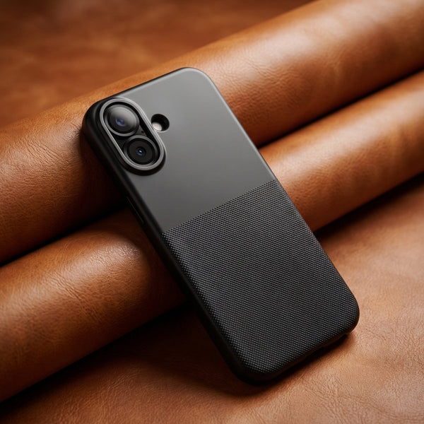 Black Beots Silicone case for Apple iphone 17 - The Hatke