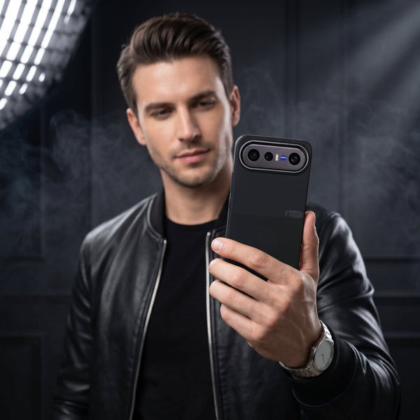 Black Beots Silicone case for Vivo X300 FE - The Hatke