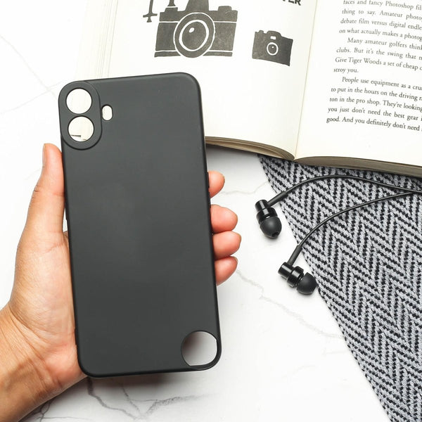 Black Camera Original Case for CMF PHONE 1 - The Hatke