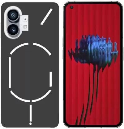 Black Camera Original Logo Cut Case for Nothing Phone 2 - The Hatke