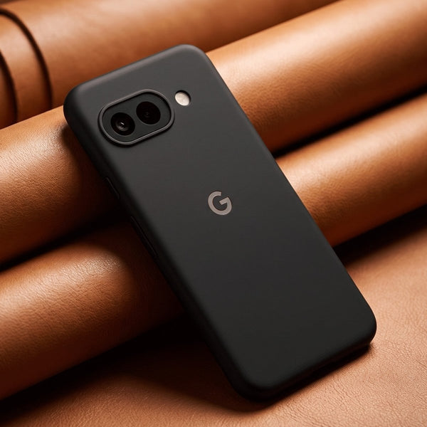 Black Camera Original Silicone case for Google Pixel 10a - The Hatke