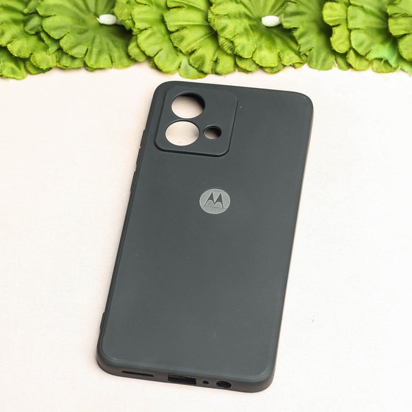 Black Camera Original Silicone case for Motorola Edge 40 Neo - The Hatke