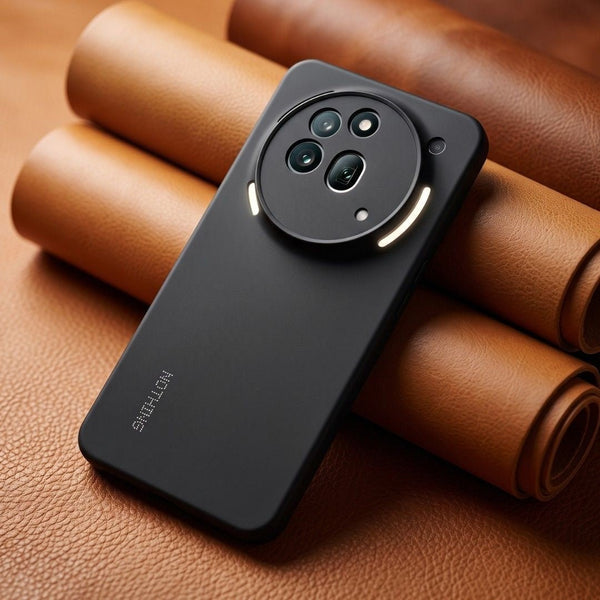 Black Camera Original Silicone case for Nothing Phone 3a Pro - The Hatke