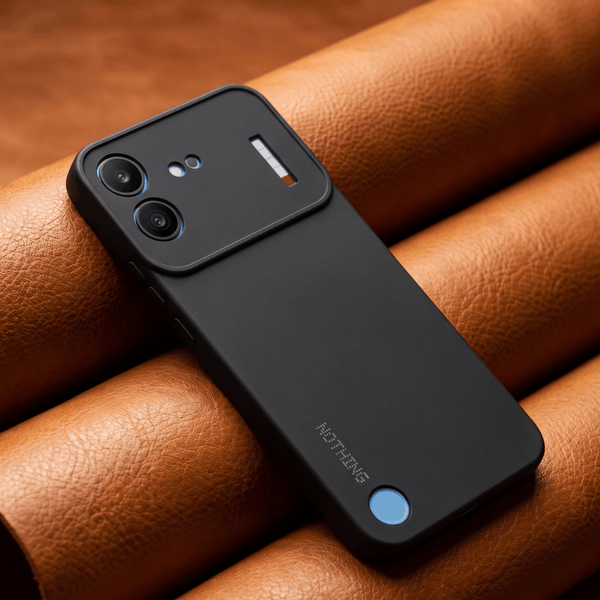 Black Camera Original Silicone case for Nothing Phone 4b - The Hatke