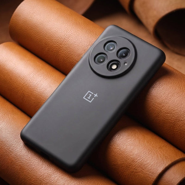 Black Camera Original Silicone case for Oneplus 13 - The Hatke