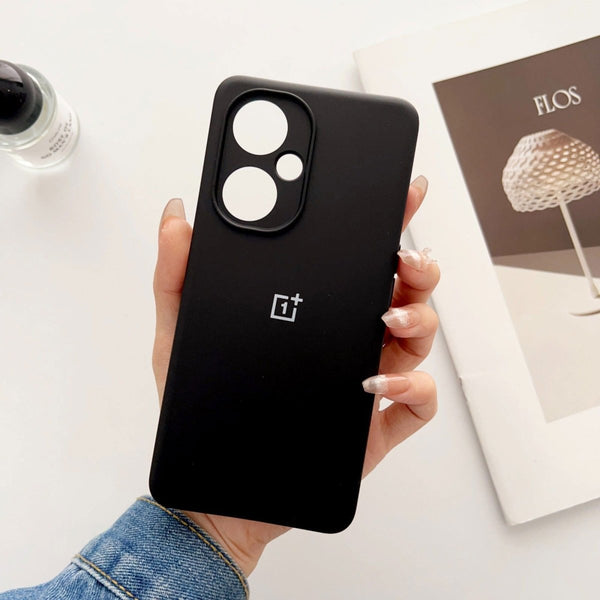 Black Camera Original Silicone case for Oneplus Nord CE 3 - The Hatke