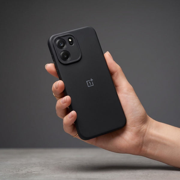 Black Camera Original Silicone case for Oneplus nord ce 6 - The Hatke