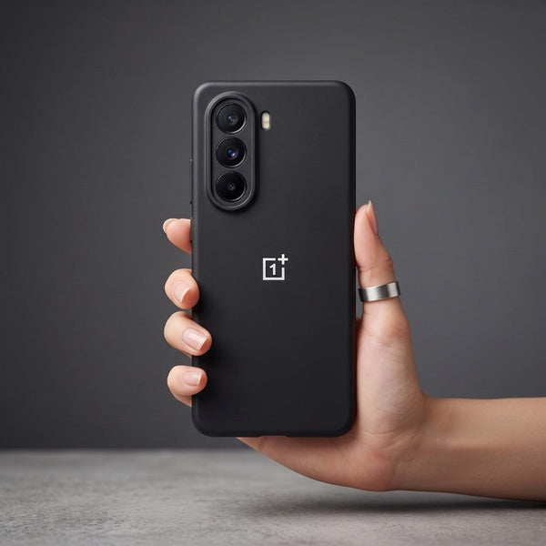 Black Camera Original Silicone case for Oneplus nord ce 6 lite - The Hatke