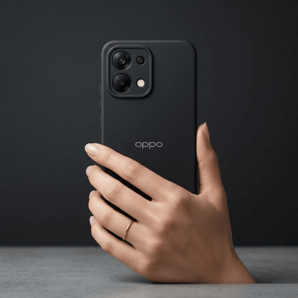 Black Camera Original Silicone case for Oppo F31 - The Hatke