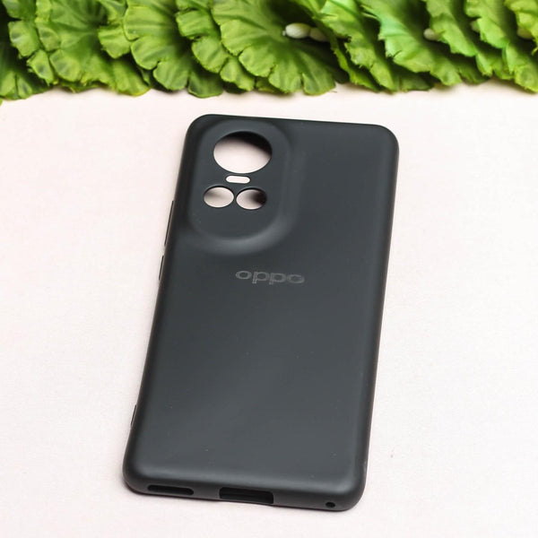 Black Camera Original Silicone case for Oppo Reno 10 - The Hatke