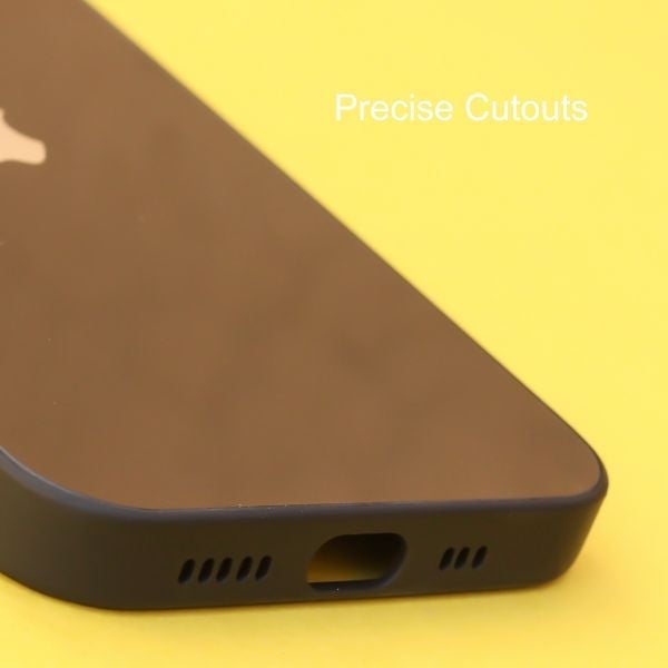Black camera Safe mirror case for Apple Iphone 14 Pro - The Hatke