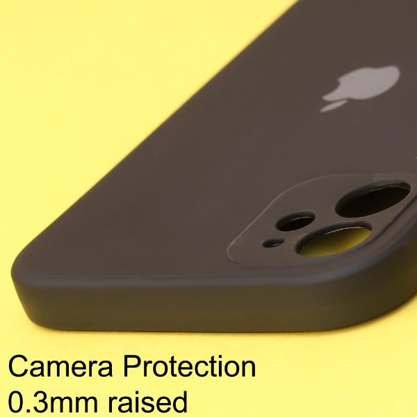 Black Candy Silicone Case for Apple Iphone 12 - The Hatke