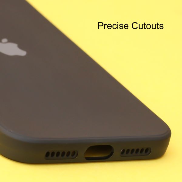 Black Candy Silicone Case for Apple Iphone 12 mini - The Hatke