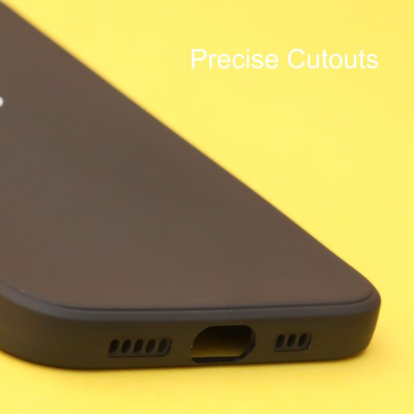 Black Candy Silicone Case for Apple Iphone 13 Pro - The Hatke