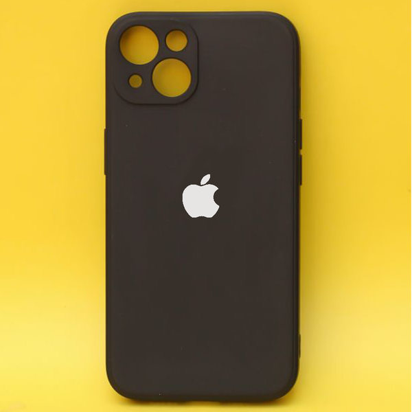 Black Candy Silicone Case for Apple Iphone 15 - The Hatke