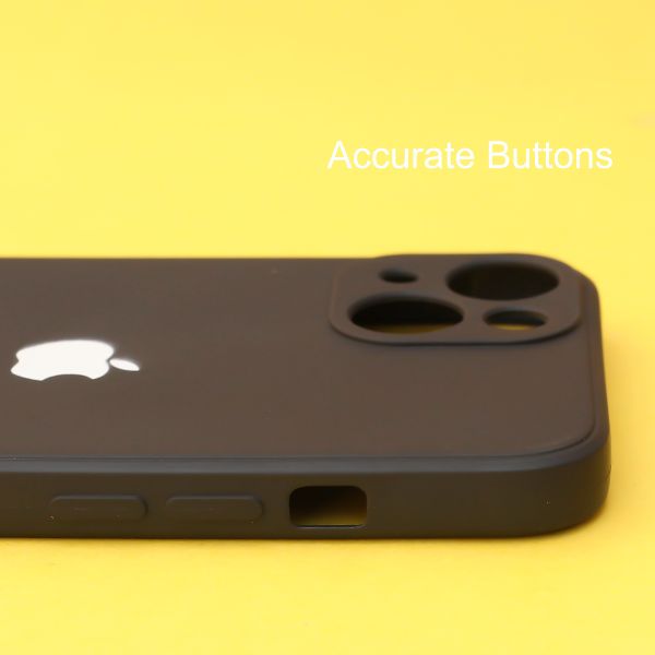 Black Candy Silicone Case for Apple Iphone 15 - The Hatke