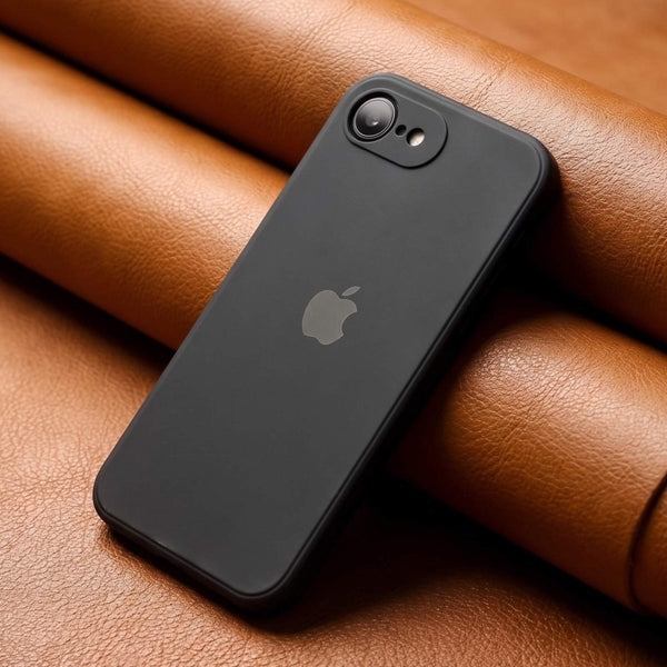 Black Candy Silicone Case for Apple Iphone 16E - The Hatke