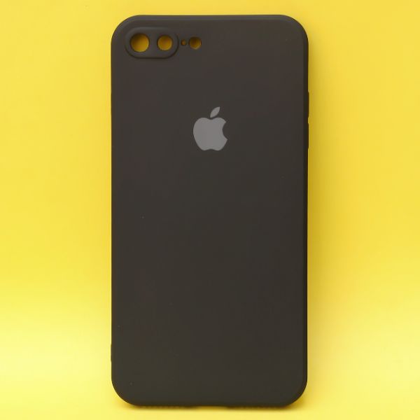 Black Candy Silicone Case for Apple Iphone 7 Plus - The Hatke