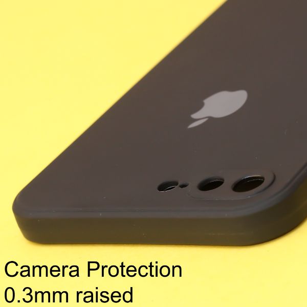Black Candy Silicone Case for Apple Iphone 7 Plus - The Hatke
