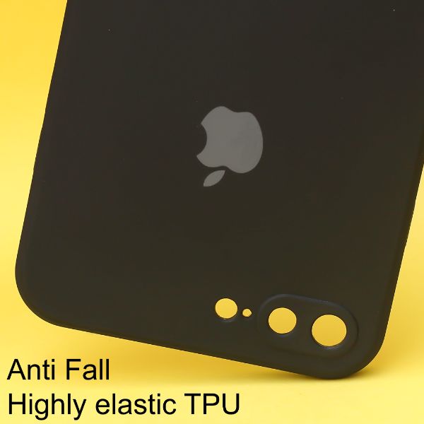 Black Candy Silicone Case for Apple Iphone 8 Plus - The Hatke