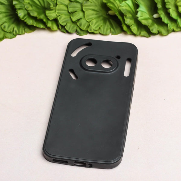 Black Candy Silicone Case for Nothing Phone 2A - The Hatke