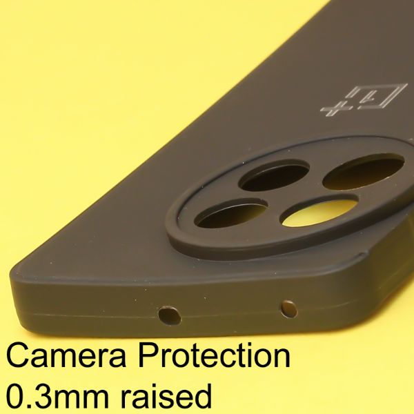 Black Candy Silicone Case for Oneplus 11 - The Hatke