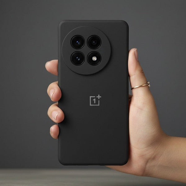 Black Candy Silicone Case for Oneplus 13R - The Hatke