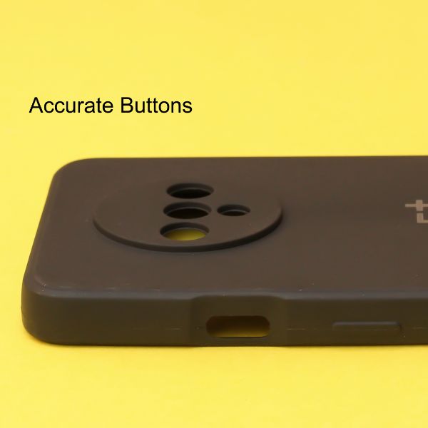 Black Candy Silicone Case for Oneplus 7T - The Hatke