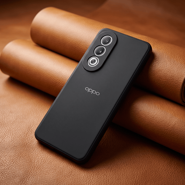 Black Candy Silicone Case for Oppo A3 Pro - The Hatke