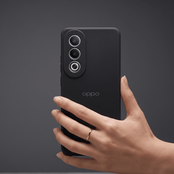 Black Candy Silicone Case for Oppo A3 Pro - The Hatke