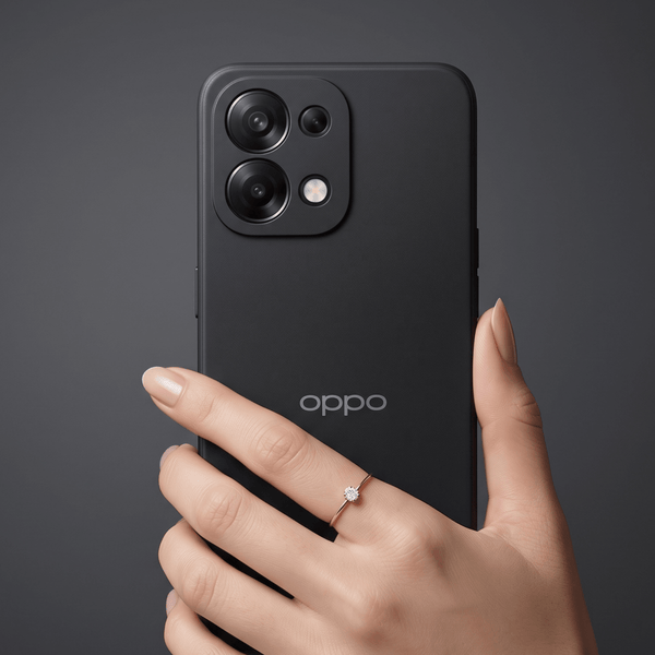 Black Candy Silicone Case for Oppo F31 - The Hatke
