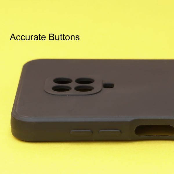 Black Candy Silicone Case for Redmi note 9 pro - The Hatke