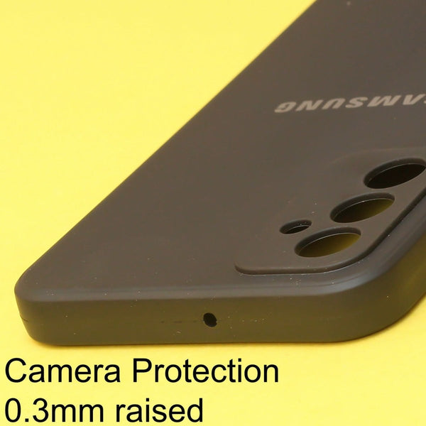 Black Candy Silicone Case for Samsung F23 - The Hatke