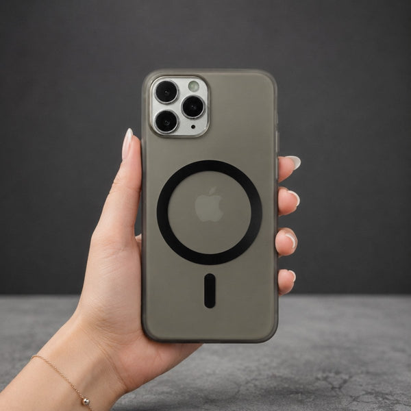 Black Flexy Silicone Case for Apple Iphone 11 Pro - The Hatke