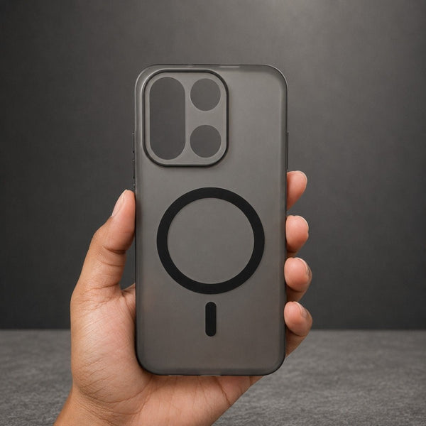 Black Flexy Silicone Case for Oneplus 15 - The Hatke
