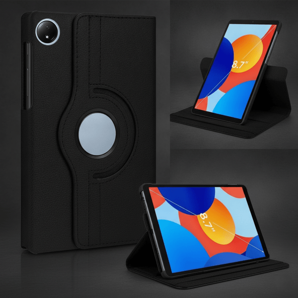 Black Flip Leather Case for MI PAD SE (8.7 inch) - The Hatke