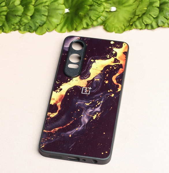Black Gold Blaze MB Case for OnePlus Nord CE 4 Lite - The Hatke