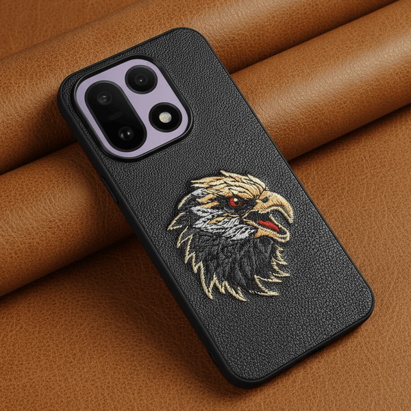 Black Leather Eagle OC Ornamented for Oneplus 15 - The Hatke