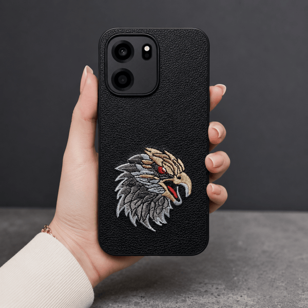 Black Leather Eagle OC Ornamented for Oneplus Nord Ce 6 - The Hatke
