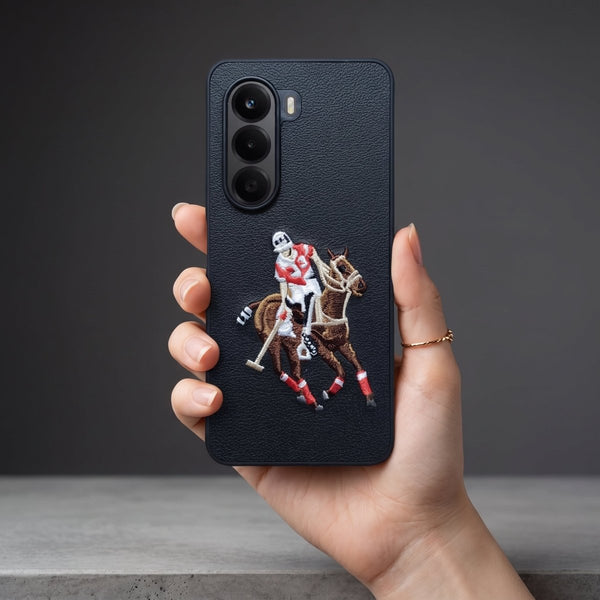 Black Leather Horse Rider OC Ornamented for Oneplus Nord CE 6 Lite - The Hatke