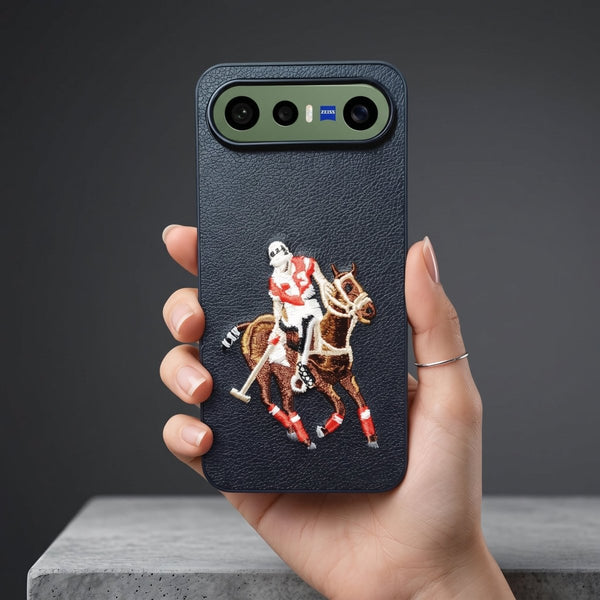 Black Leather Horse Rider OC Ornamented for Vivo X300 Fe - The Hatke