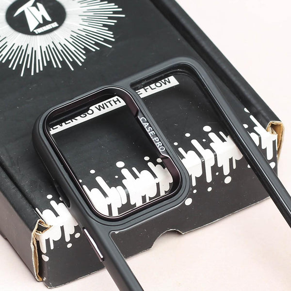 Black Lifted Transperant Case for Nothing Phone 1 - The Hatke