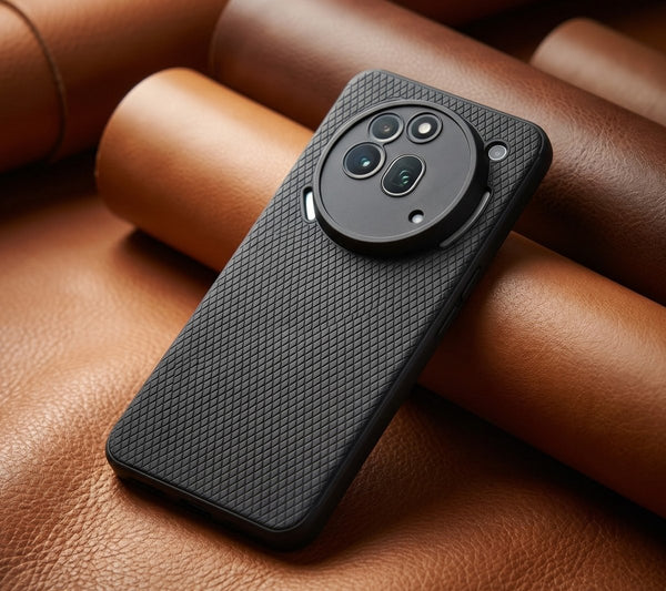 Black Line Wave (Light Cut) Silicone Case for Nothing Phone 3A Pro - The Hatke