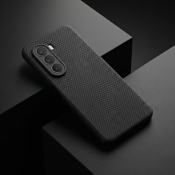 Black Line Wave Silicone Case for Oneplus Nord Ce 6 Lite - The Hatke