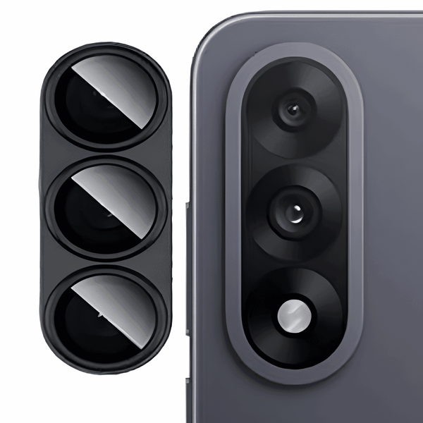 Black Metallic camera ring lens guard for Oneplus Nord 5 - The Hatke