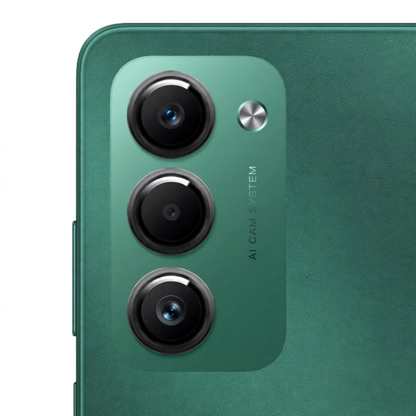 Black Metallic camera ring lens guard for Oppo A5 5G - The Hatke