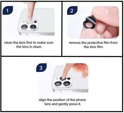 Black Metallic camera ring lens guard for Samsung S24 - The Hatke