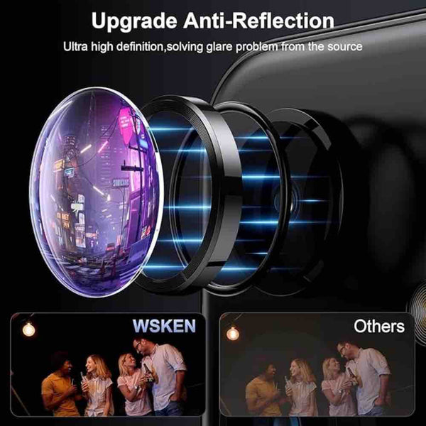 Black Metallic camera ring lens guard for Samsung S26 - The Hatke