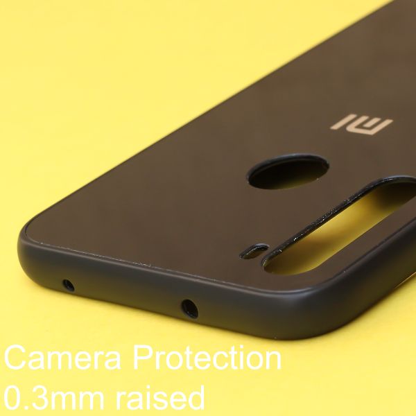 Black mirror Silicone case for Redmi note 8 - The Hatke