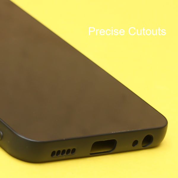 Black Mirror Silicone Case For Vivo V15 - The Hatke